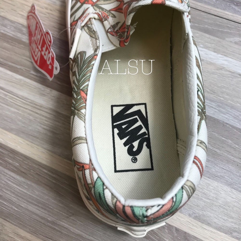 NWT VANS Classic Slip On California Floral Marsh W - Picture 5 of 7
